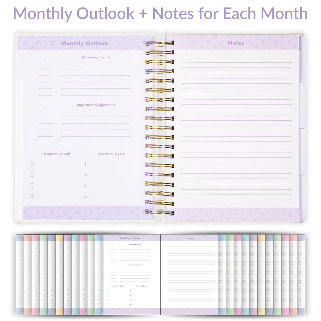 The Ultimate Dental Hygiene Student Planner (Undated) - inspireRDH