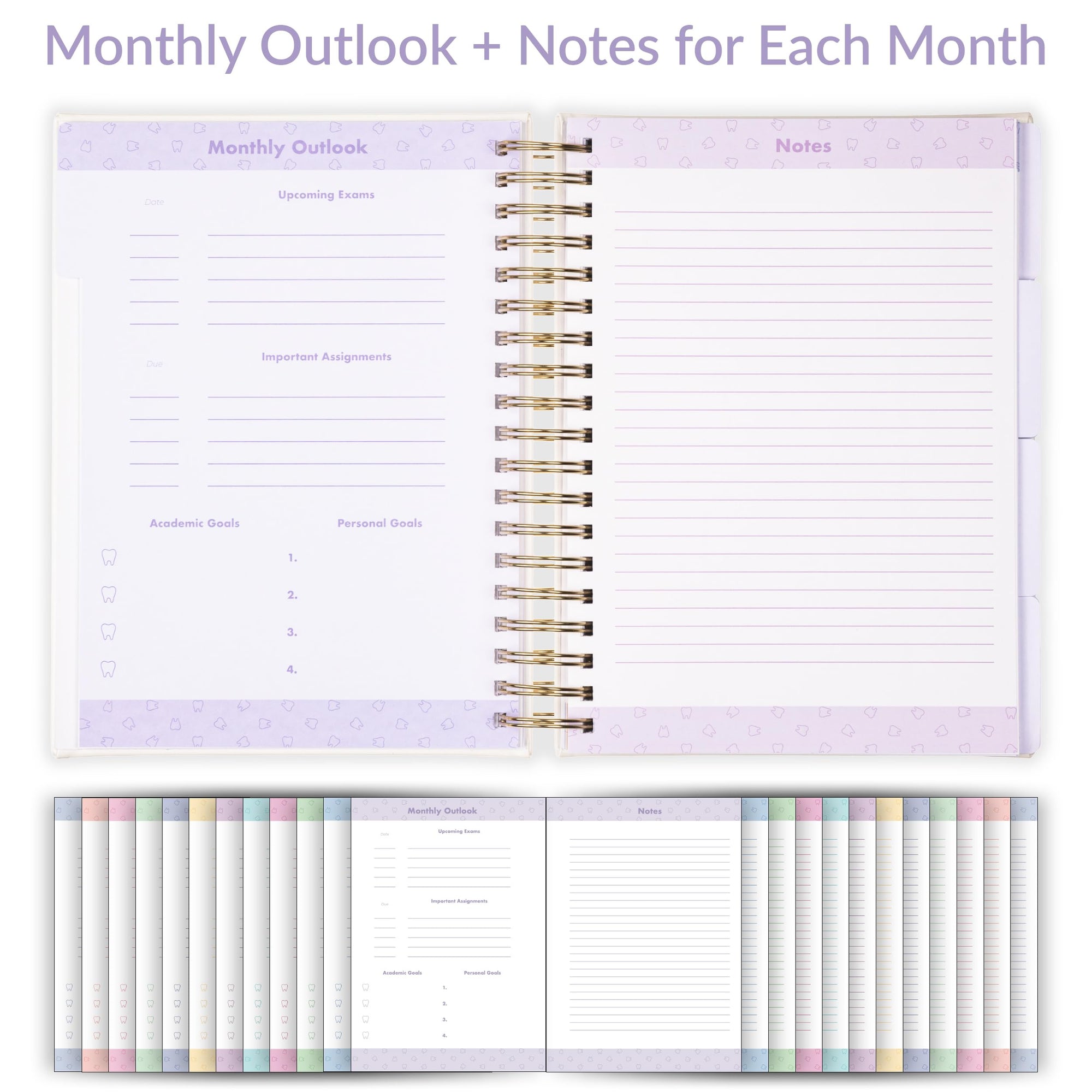 The Ultimate Dental Hygiene Student Planner (Undated) - inspireRDH