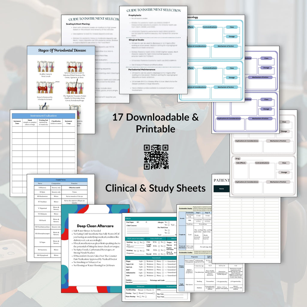 The Ultimate Dental Hygiene Student Planner (Undated) - inspireRDH