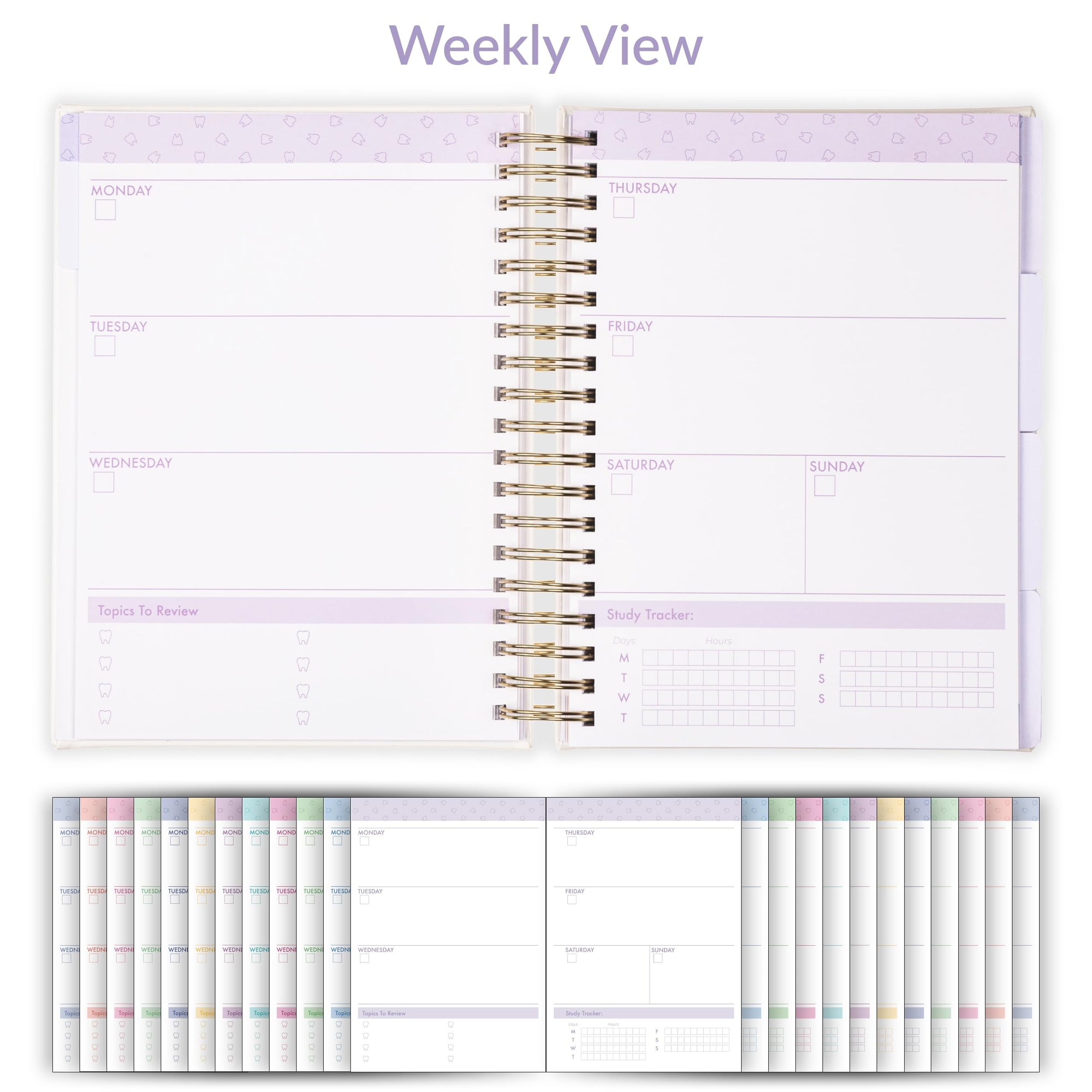 The Ultimate Dental Hygiene Student Planner (Undated) - inspireRDH